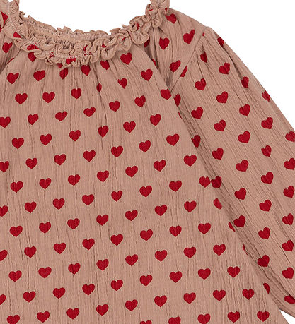 Konges Sløjd Kjole - Chleo - Coeur Mahogany Konges Sløjd Kjole - Chleo - Coeur Mahogany