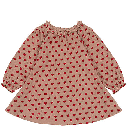 Konges Sløjd Kjole - Chleo - Coeur Mahogany Konges Sløjd Kjole - Chleo - Coeur Mahogany