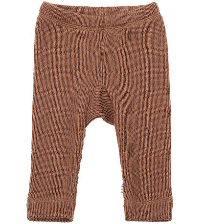Joha Leggings - Strik - Uld - Brun Joha Leggings - Strik - Uld - Brun