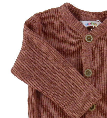 Joha cardigan - Strik - Uld - Brun Joha cardigan - Strik - Uld - Brun