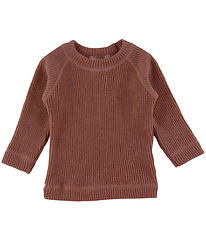 Joha Bluse - Strik - Uld - Brun Joha Bluse - Strik - Uld - Brun