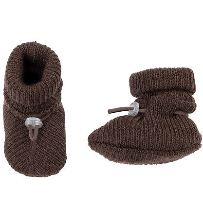 Joha Futter - Strik - Uld - 2-Lags - Mørkebrun Joha Futter - Strik - Uld - 2-Lags - Mørkebrun