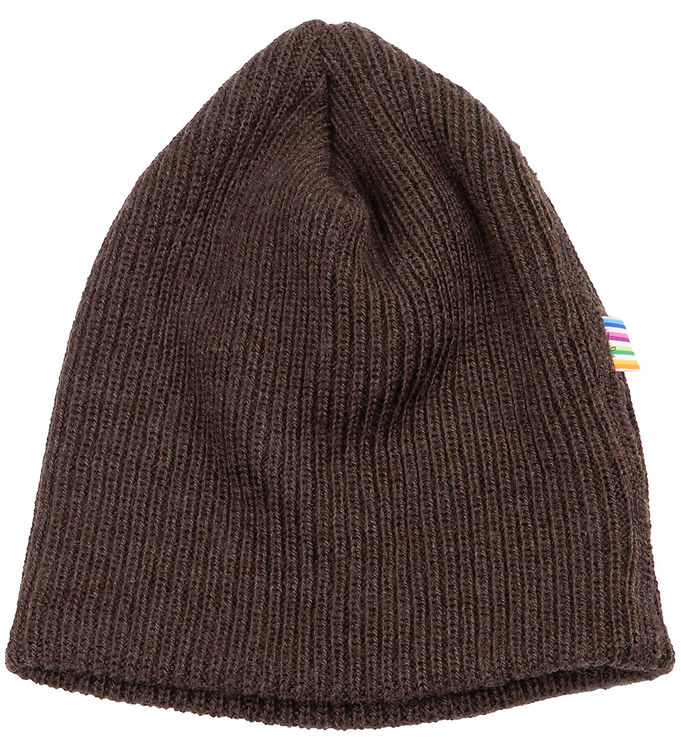 Joha Hue - Strik - Uld - 2-Lags - Mørkebrun