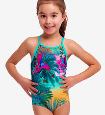 Funkita Badedragt - Printed One Piece - UV50+ - The Beach Funkita Badedragt - Printed One Piece - UV50+ - The Beach