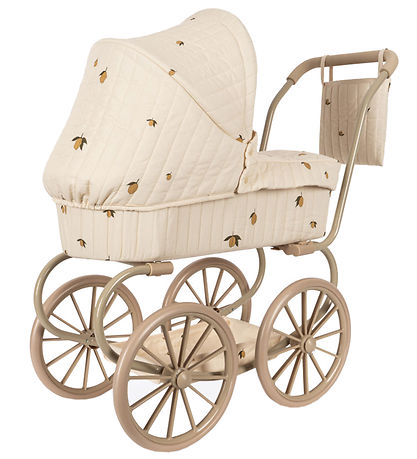 Konges Sløjd Dukkevogn - Minnie - Lemon Konges Sløjd Dukkevogn - Minnie - Lemon
