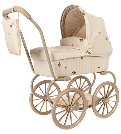 Konges Sløjd Dukkevogn - Minnie - Lemon Konges Sløjd Dukkevogn - Minnie - Lemon