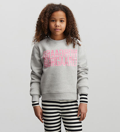 Mads Nørgaard Sweatshirt - Talinka - Light Grey Melange