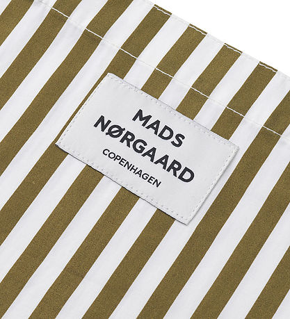 Mads Nørgaard Shopper - Atoma - Martini Olive/White Alyssum