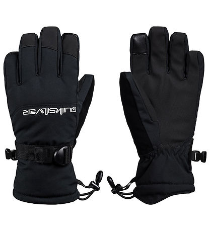 Quiksilver Handsker - Mission Youth - True Black Quiksilver Handsker - Mission Youth - True Black