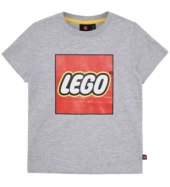 LEGO® Wear T-Shirt - LWTano 631 - Grey Melange m. Logo