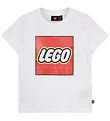 LEGO® Wear T-Shirt - LWTano 631 - Hvid m. Logo LEGO® Wear T-Shirt - LWTano 631 - Hvid m. Logo