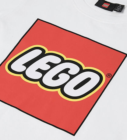 LEGO® Wear T-Shirt - LWTano 631 - Hvid m. Logo LEGO® Wear T-Shirt - LWTano 631 - Hvid m. Logo