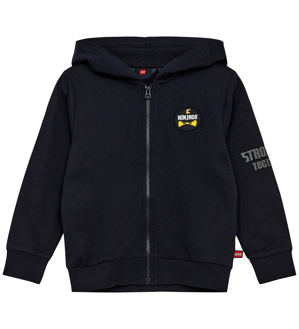 LEGO® Ninjago Cardigan - LWScout 609 - Schwarz - LEGO® Wear - 7 Jahre (122) - Cardigans
