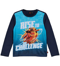 LEGO® Ninjago Bluse - LWTano 704 - Dark Navy m. Print LEGO® Ninjago Bluse - LWTano 704 - Dark Navy m. Print