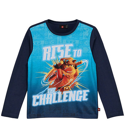 LEGO® Ninjago Bluse - LWTano 704 - Dark Navy m. Print