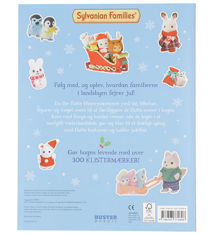 Forlaget Buster Nordic Sticker Book - Sylvanian Families - We