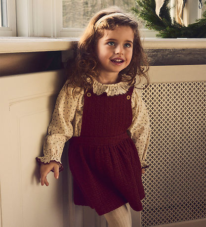 Lil Atelier Kjole - NmfReba - Spiced Apple Lil Atelier Kjole - NmfReba - Spiced Apple