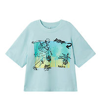 Name It T-shirt - NmmJopo - Canal Blue Name It T-shirt - NmmJopo - Canal Blue