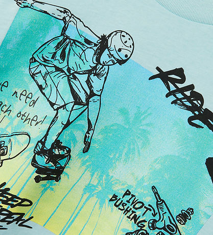 Name It T-shirt - NmmJopo - Canal Blue Name It T-shirt - NmmJopo - Canal Blue