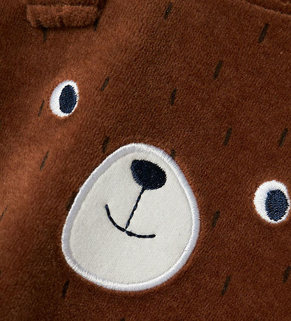 Name It Bluse - Velour - NbnNalwin - Pecan Pie Name It Bluse - Velour - NbnNalwin - Pecan Pie