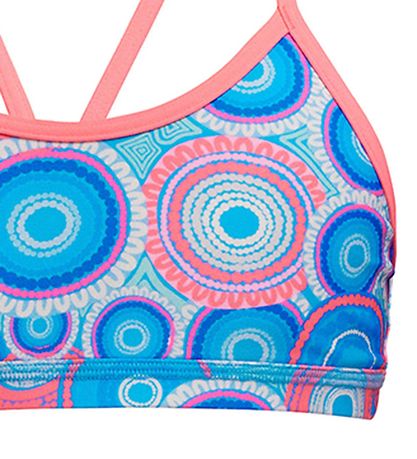 Funkita Bikini - RacerBack - UV50+ - Bundjalung Blue Funkita Bikini - RacerBack - UV50+ - Bundjalung Blue