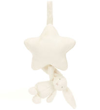 Jellycat Musikuro m. Stjerne - 30x20 cm - Bashful Cream Bunny Mu Jellycat Musikuro m. Stjerne - 30x20 cm - Bashful Cream Bunny Mu