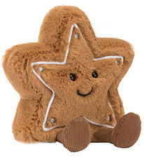 Jellycat Bamse - 13x10 cm - Amuseables Star Cookies Jellycat Bamse - 13x10 cm - Amuseables Star Cookies