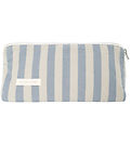 Studio Feder Toiletry Bag - Celia Mini - Cotton - Pale Blue Stri