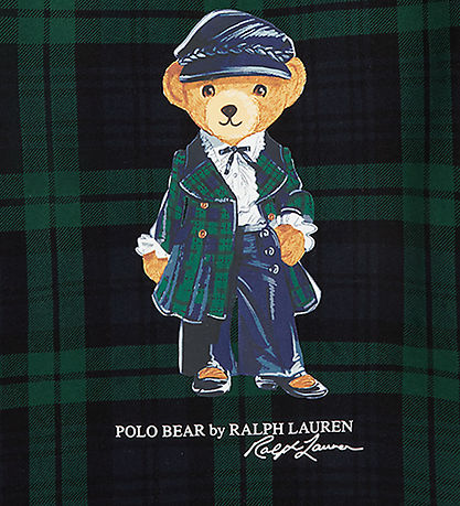 Polo Ralph Lauren Sweatshirt - Sort/Grønternet m. Bamse