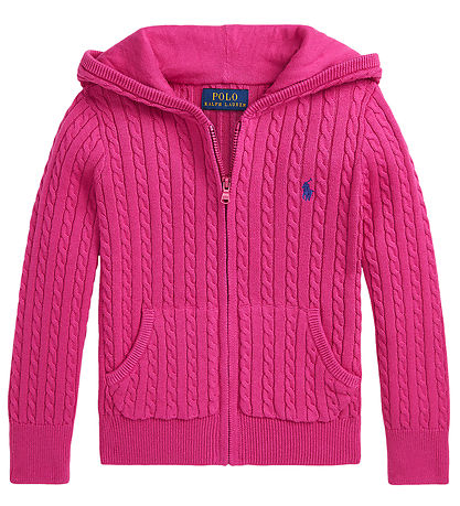 Polo Ralph Lauren Cardigan - Strik - Pink Polo Ralph Lauren Cardigan - Strik - Pink