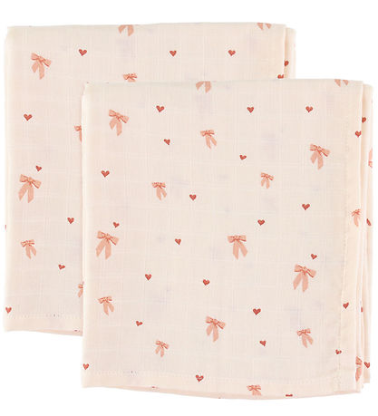 Cam Cam Stofbleer - 70x70 cm - 2-pak - Bows