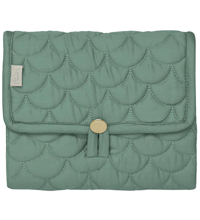 Cam Cam Pusleunderlag - Quilted - 70x44 cm - Ivy Green