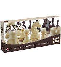 Danspil Brætspil - Skak/Dam - Magnetiske Brikker Danspil Brætspil - Skak/Dam - Magnetiske Brikker
