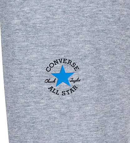 Converse T-shirt/Sweatpants - Dissected - Dark Grey Heather/Blue Converse T-shirt/Sweatpants - Dissected - Dark Grey Heather/Blue