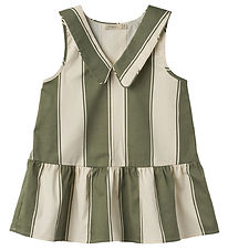 Fliink Kjole - Karl Johan - Sandshell Vertiver Stripe Fliink Kjole - Karl Johan - Sandshell Vertiver Stripe
