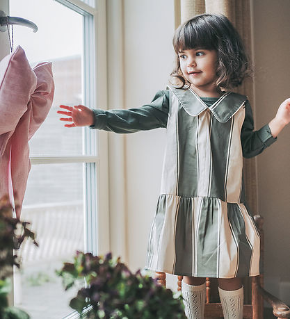 Fliink Kjole - Karl Johan - Sandshell Vertiver Stripe