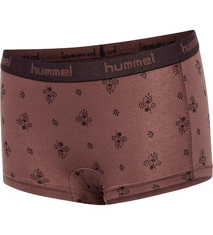 Hummel Hipsters - 2-pak - hmlCarolina - Raisin Hummel Hipsters - 2-pak - hmlCarolina - Raisin