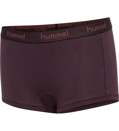 Hummel Hipsters - 2-pak - hmlCarolina - Raisin Hummel Hipsters - 2-pak - hmlCarolina - Raisin