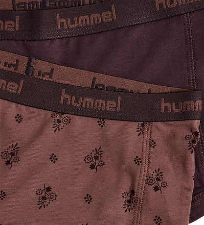 Hummel Hipsters - 2-pak - hmlCarolina - Raisin Hummel Hipsters - 2-pak - hmlCarolina - Raisin