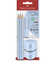 Faber-Castell Blyantsæt - Grip 2001 - 5 Dele - Sky Blue Faber-Castell Blyantsæt - Grip 2001 - 5 Dele - Sky Blue