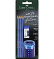 Faber-Castell Blyantsæt - Roll On - 5 Dele - Sky Blue Faber-Castell Blyantsæt - Roll On - 5 Dele - Sky Blue