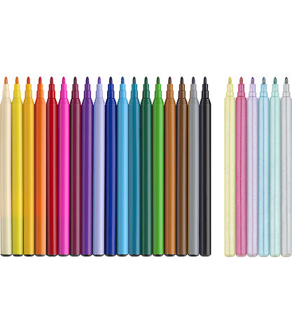 Faber-Castell Tússlitir - 24 Stk. - Unicorn Pastel