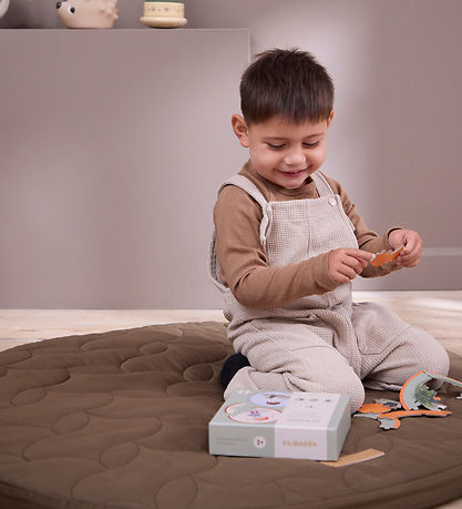 Filibabba Legemadras - 90 cm - Dreamland Olive Filibabba Legemadras - 90 cm - Dreamland Olive