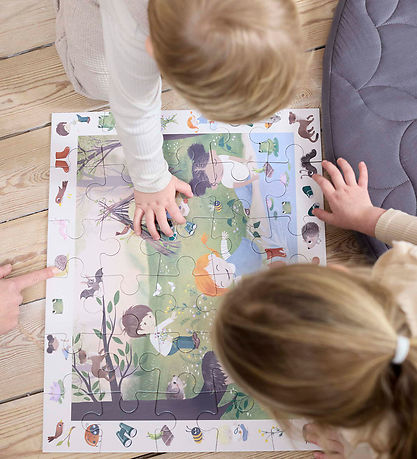 Filibabba Observationspuslespil - 30 Brikker - På Eventyr I Skov Filibabba Observationspuslespil - 30 Brikker - På Eventyr I Skov