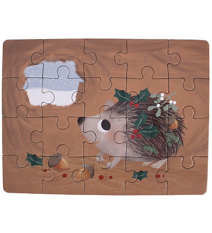 Filibabba Puslespil-Sæt - 4x20 Brikker - Wonderful Winterland Filibabba Puslespil-Sæt - 4x20 Brikker - Wonderful Winterland