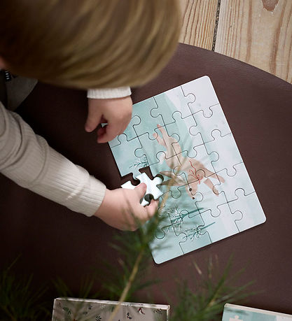 Filibabba Puslespil-Sæt - 4x20 Brikker - Wonderful Winterland Filibabba Puslespil-Sæt - 4x20 Brikker - Wonderful Winterland