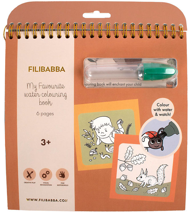 Filibabba Min yndlings vandmalebog - I skoven