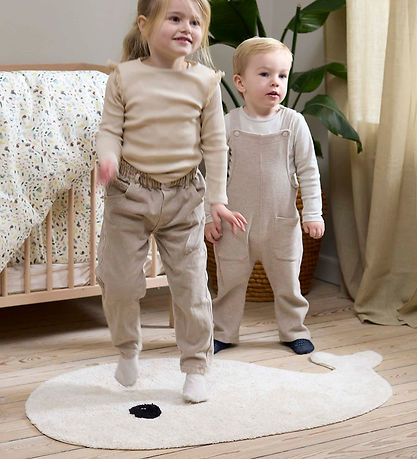 Filibabba Gulvtæppe - 100x65 cm - Hvalen Christian