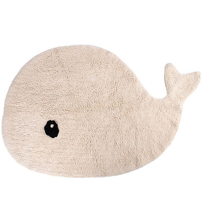 Filibabba Gulvtæppe - 100x65 cm - Hvalen Christian