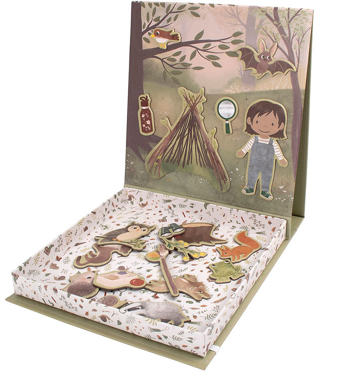 Filibabba Magnetisk Spil - I Skoven billede